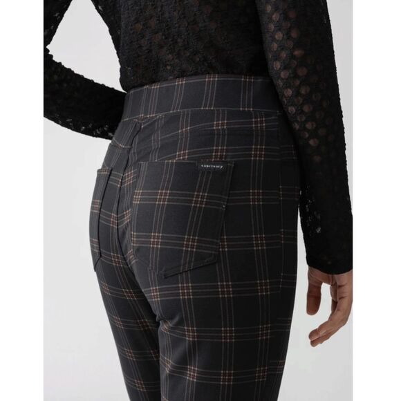 NWTs Sanctuary Runway Legging Stretch Plaid Pants Size XXL - Picture 7 of 9